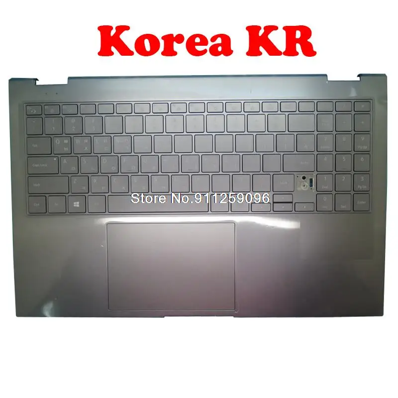 

Laptop PalmRest&keyboard For Samsung NP750QCJ 750QCJ Korea KR English US BA98-02253A Upper Case With Touchpad New