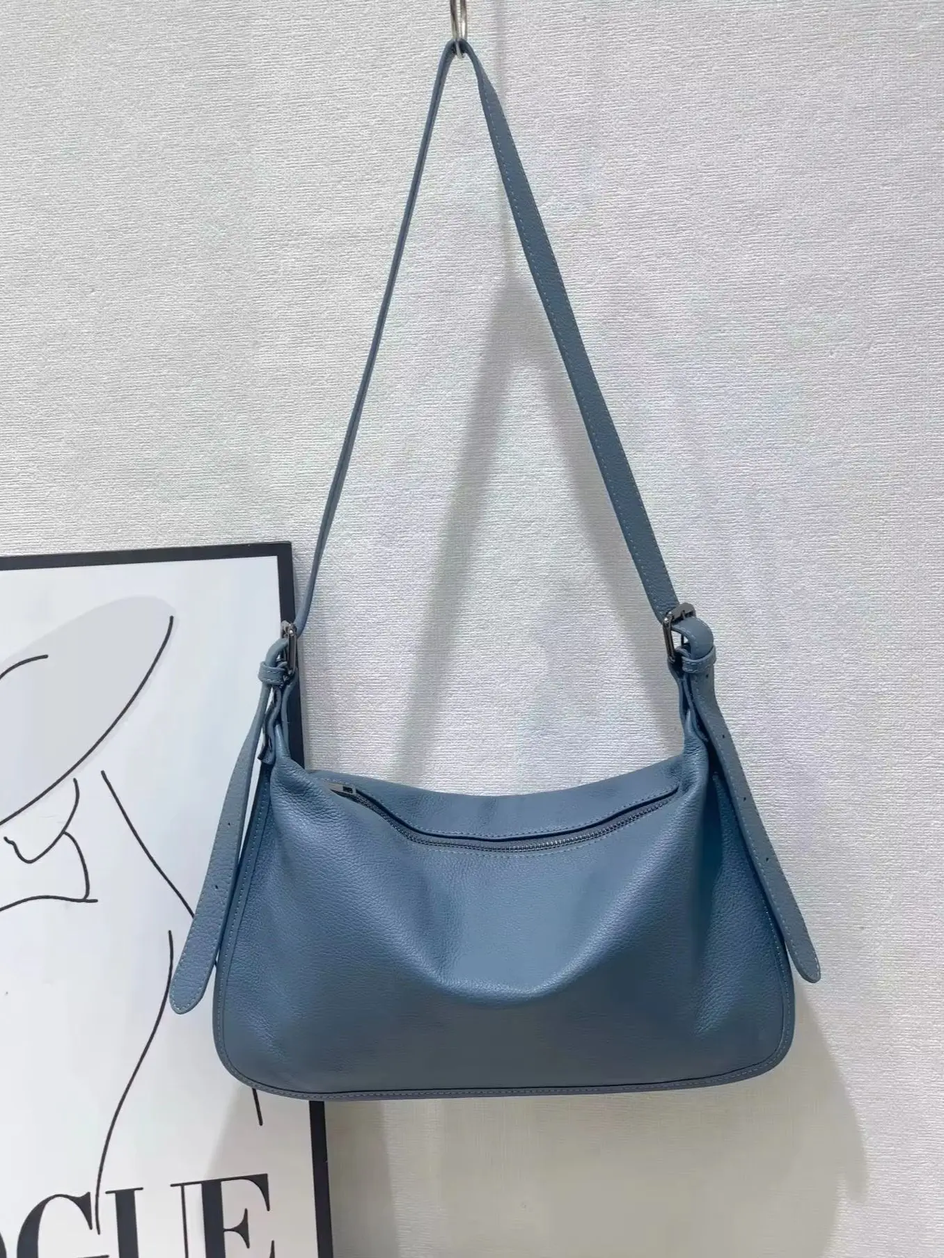 

Genuine Cowhide Leather Women Tote Bag for Woman Luxury Designer Brand Ladies Large Capacity Underarm Shoulder Crossbody Bag New