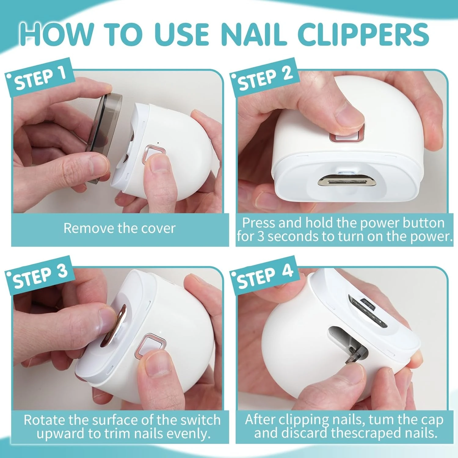 Coupe-ongles électrique automa - Baby Nail Trimmer Electric avis et prix