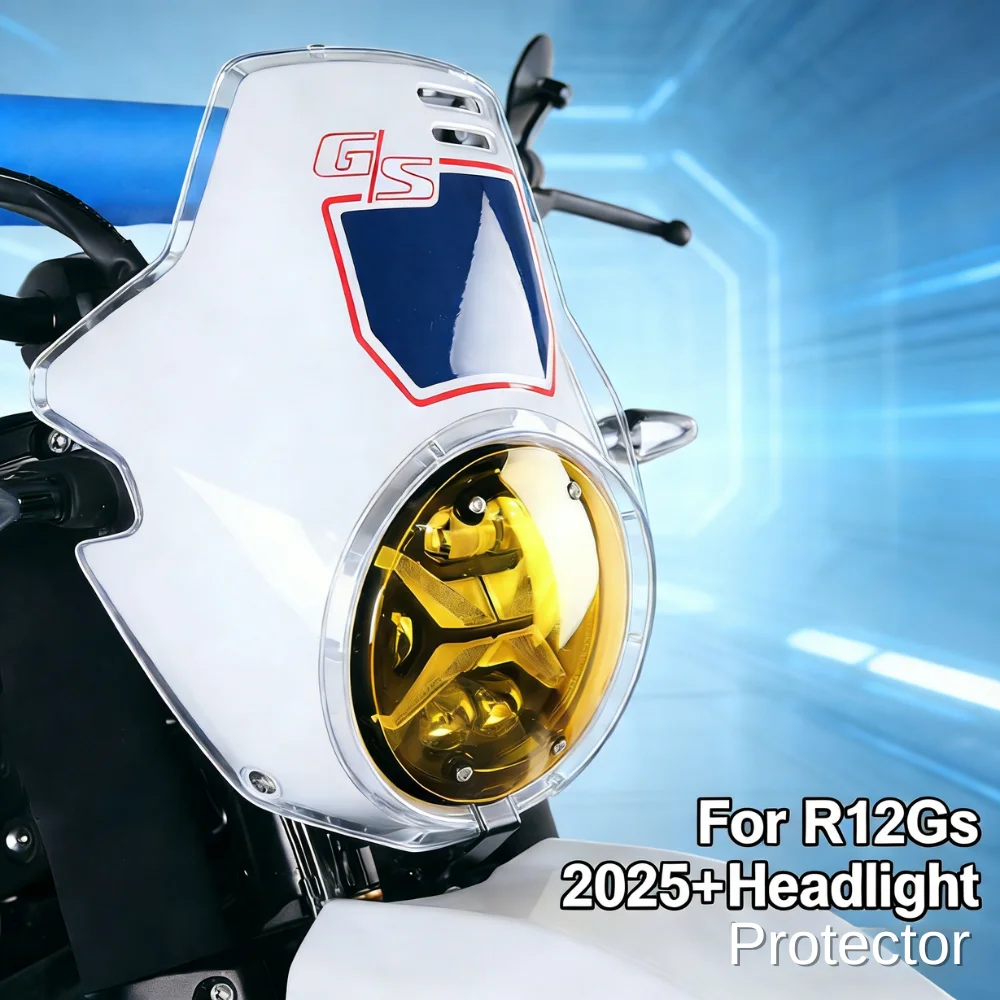 Motorcycle Abs Headlight Protector For R12 G/S R12Gs 2025+ Accessories Headlight Protector Original Windshield