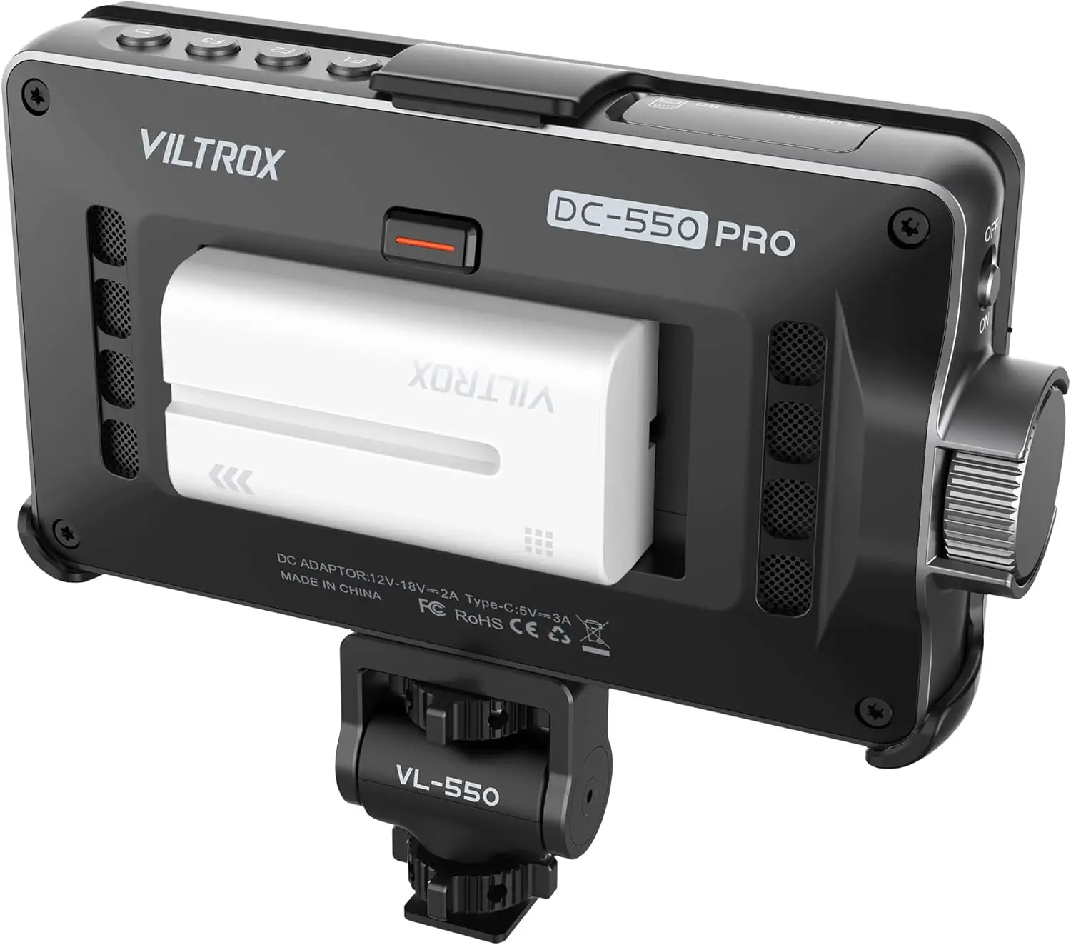 VILTROX 5.5インチポータブルモニター DC-550/DC-550 Pro タッチ