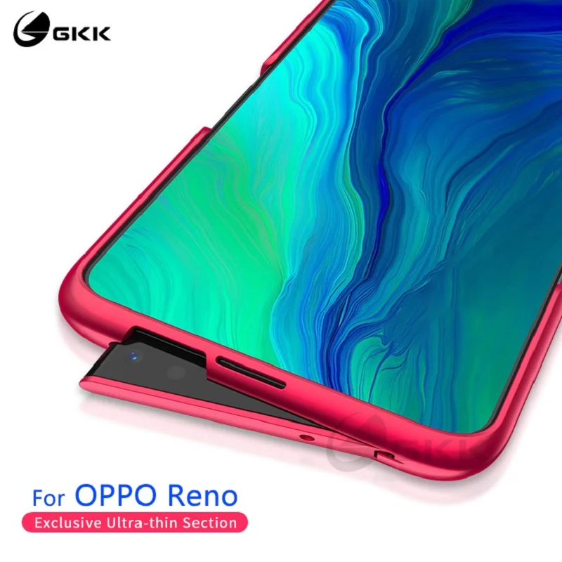 Lifting Camera Case For OPPO Reno 10X Zoom Shockproof Protection Anti-fingerprint Matte Hard Cover For OPPO Reno 10X Zoom Case