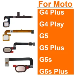 Home Button Fingerprint Sensor Flex Cable For Motorola Moto G4 Play G4 Plus G5 G5 Plus G5S G5S Plus XT1685 XT1684 XT1687
