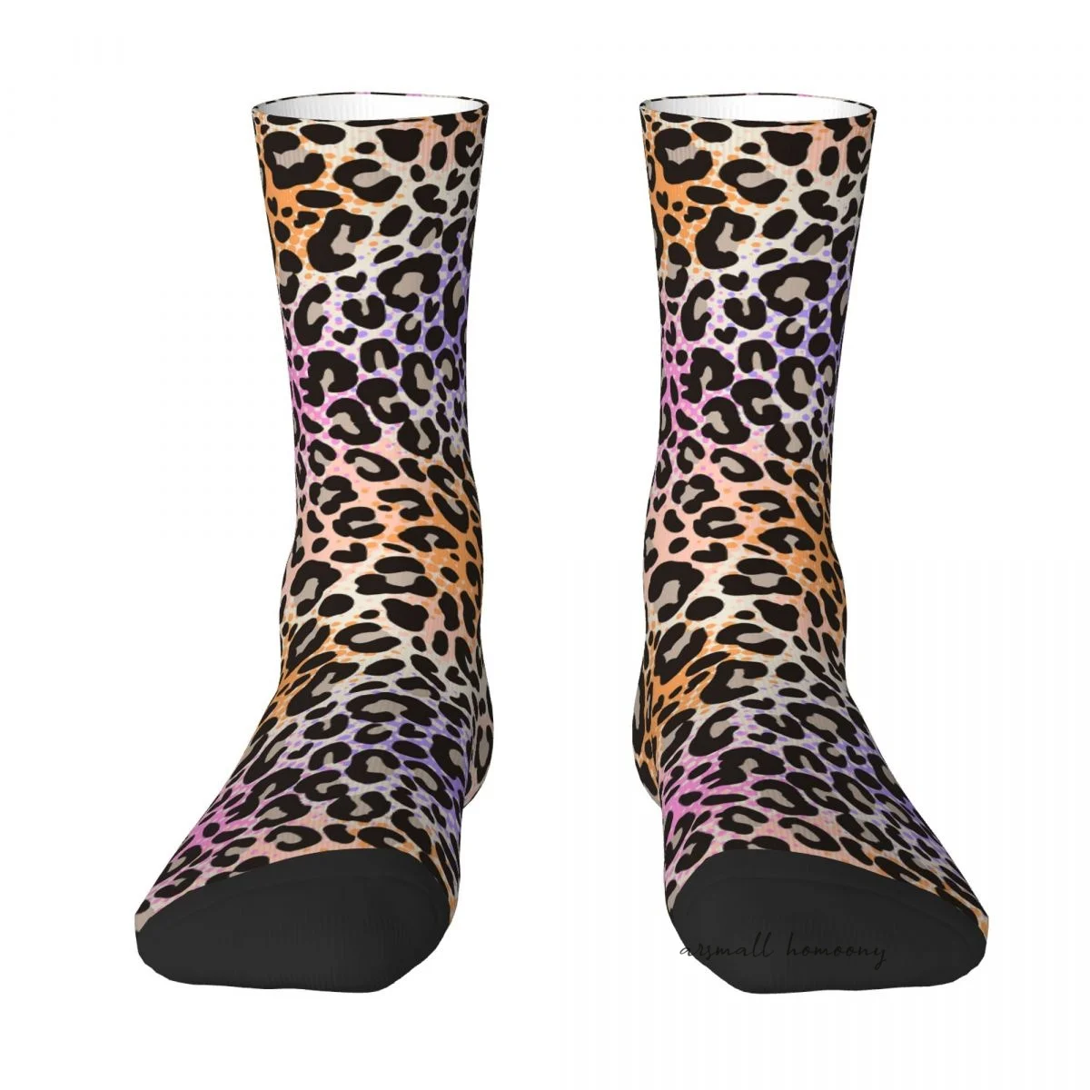 

Cheetah Comfortable Adult Socks with Eye-catching 3D Printed Patterns Ideal for Everyday Wear