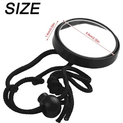 With Cord Diving Rearview Mirror Adjustable Dive Safety Equipment For Dive BCD Side Hanging Accessories Tool Underwater