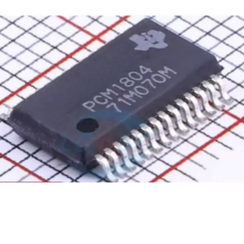 10PCS PCM1804DBR Stereo Audio Analog‑to‑Digital Converter ADC SOIC‑16 SMD Audio Processing IC Chip
