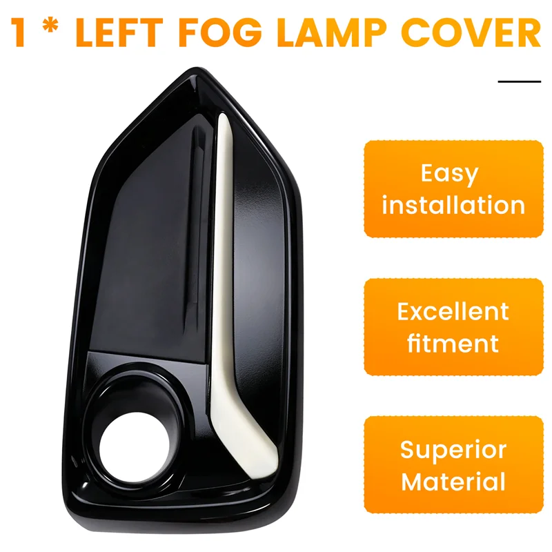 

A30P-левый передний бампер, противотуманная фара, накладка на фары, крышки, отверстие в рамке для Honda Civic Type R 2017-2021