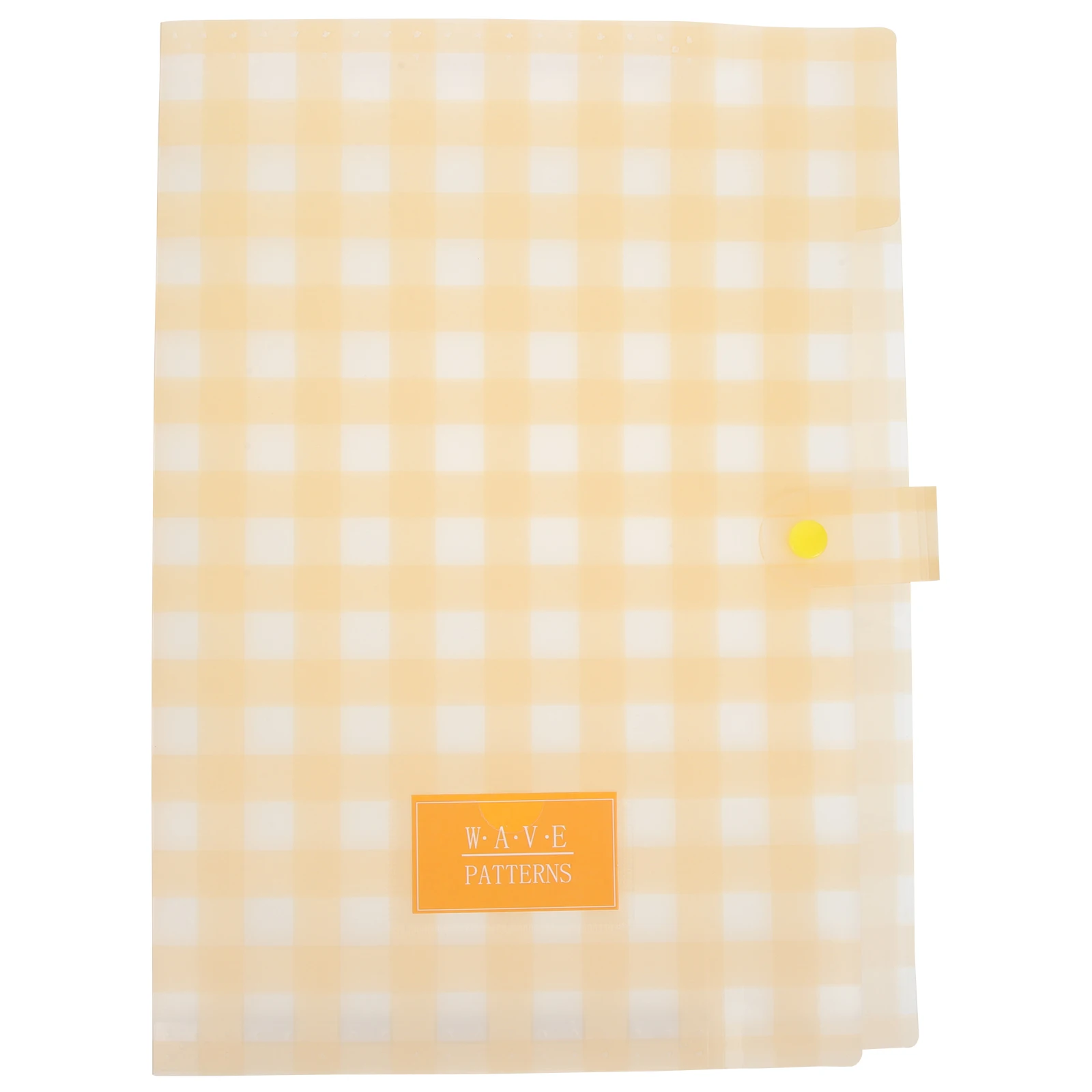 

Lovely A4 File Folder Grid Document Organizer Portable Paper Keeper Large Capacity Box For Receipts Bills Office