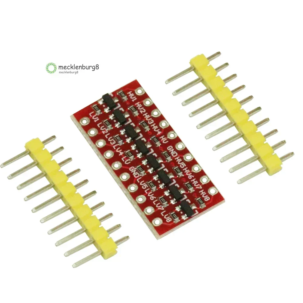 

I2C IIC 8 Channel Logic Level Converter Module Bi-Directional Module Step Up 3.3V To 5V