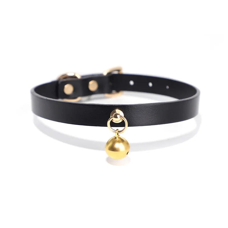 SM Collar Genuine Leather BDSM Games Series Slave Bed Neck Restraint Belt Strap Female Couple Bondage Erotic Fun Sex Toys Adult