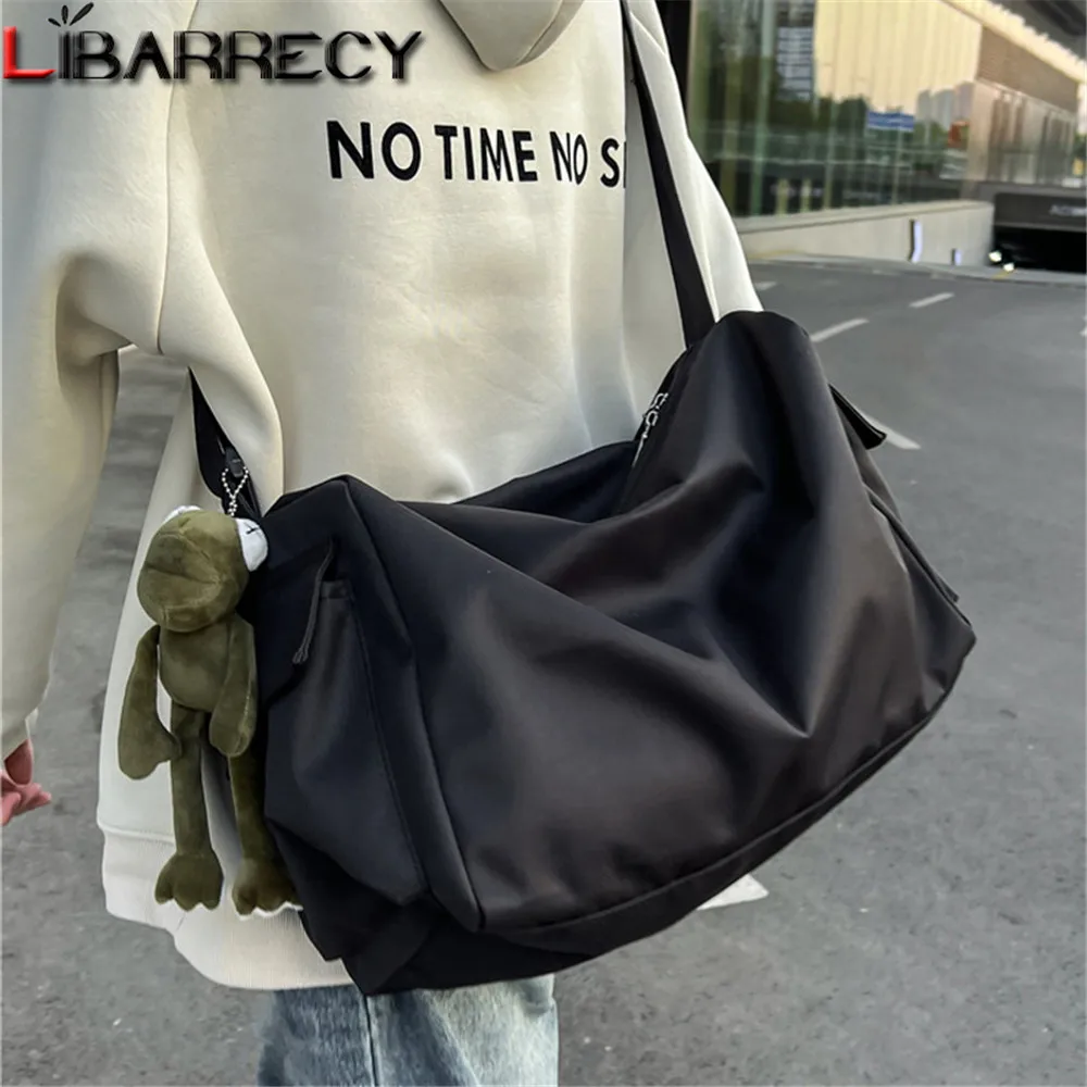 

Nylon Handbags Shoulder Bag Large Capacity Crossbody Bags for Teenager Girls Men Messenger Bag Student School Travel Bags Sac