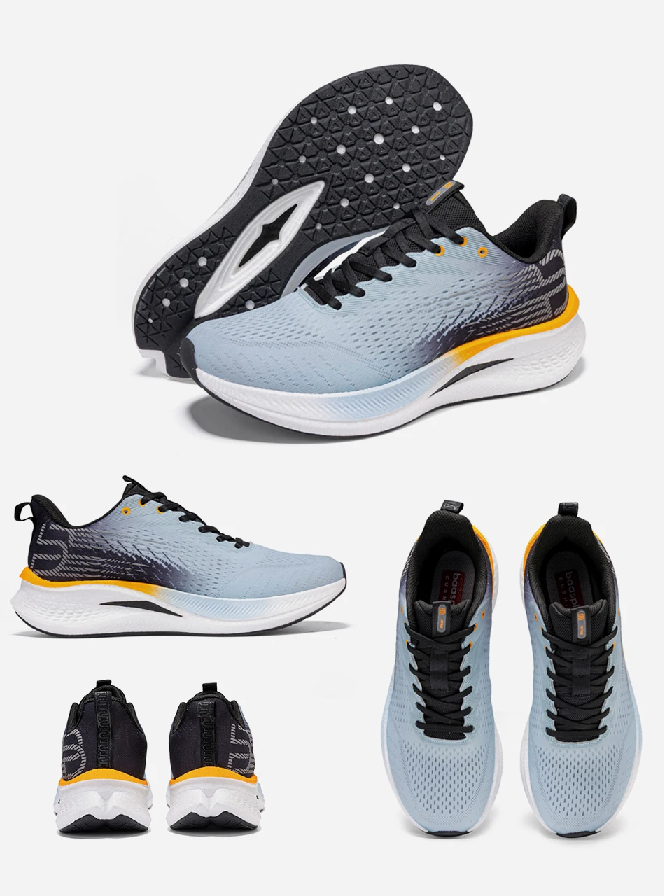 Baasploa Männer Jogging Sport Schuhe Carbon Platte Professionelle Dämpfung Turnschuhe Männlichen Outdoor Atmungsaktive Rutschfeste Laufschuhe – Detail 14