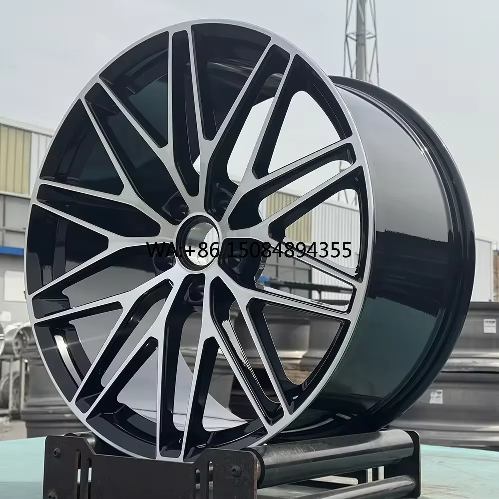 

19-22 inch 6061-T6 alloy monoblock forged wheels, 5x112 specification, custom racing style car modification rims