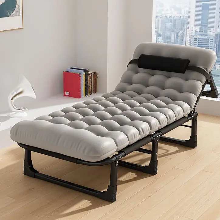 AOLIVIYA Portable Folding Bed Single Double Cot Sleeper Daybed Recliner Sofa Chair Lounger Ottoman Couch