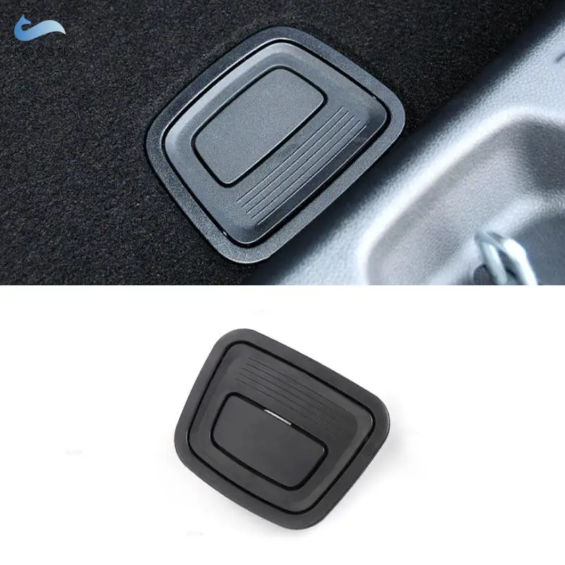 For Mercedes Benz A B C CLA GLE GLK GLA W176 W177 W246 W247 W205 X204 W166 Car Trunk Boot Mat Floor Carpet Switch Latch Handle