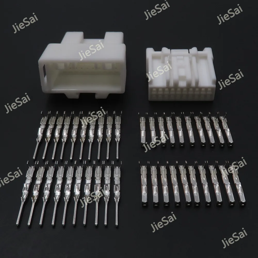 20 Pin 6098-4589 6098-4595 Automobile Male Female Unsealed Cable Socket Car Replacement Connector Auto Parts