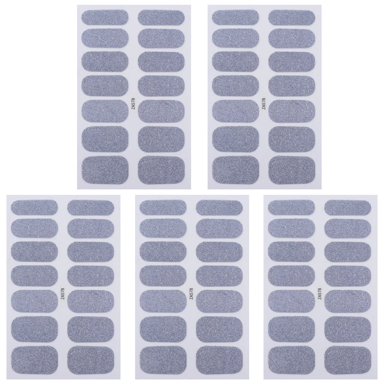 5Sheets Nail Art Sticker Full - Nail Art Full Design recension och pris