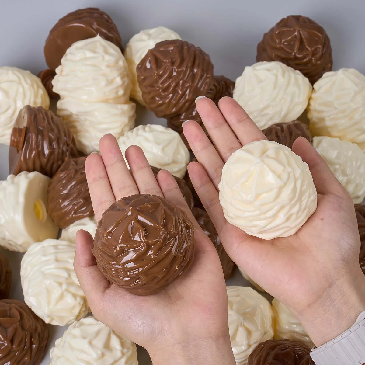 Eiscreme-TPR-Leerkugel-Gussformen für DIY-Handgemachtes Quetsch-Fidget-Spielzeug, langsam zurückfedernde Stress-Füllstoffe, Bastelzubehör – Detail 4