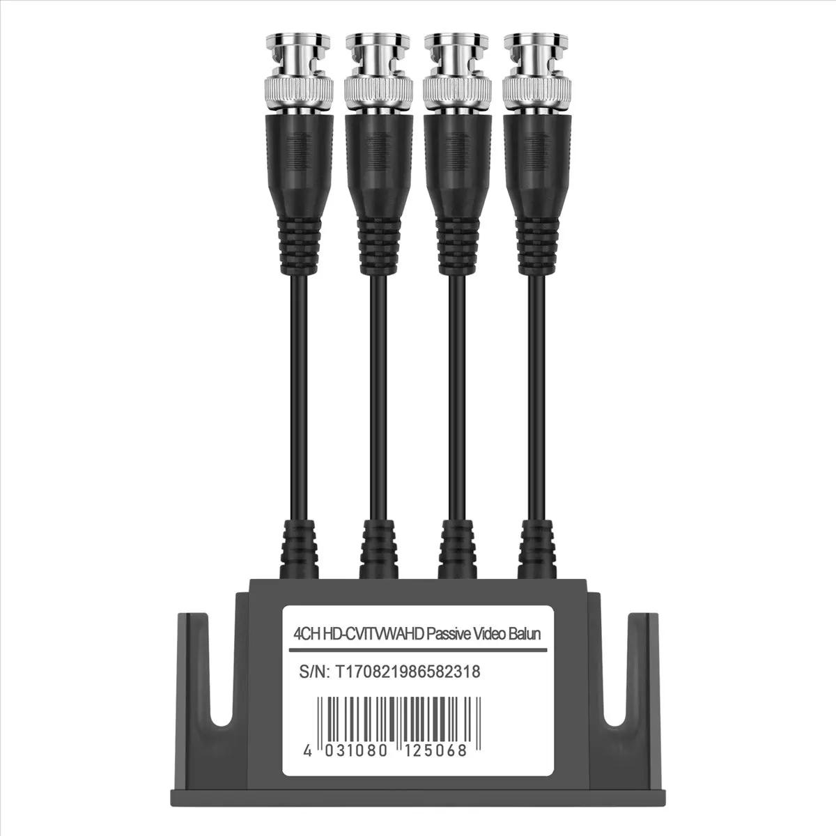 A49T 4-Channel Video Balun BNC UTP CAT5 Transmitter for CCTV/ Surveillance Camera Trend
