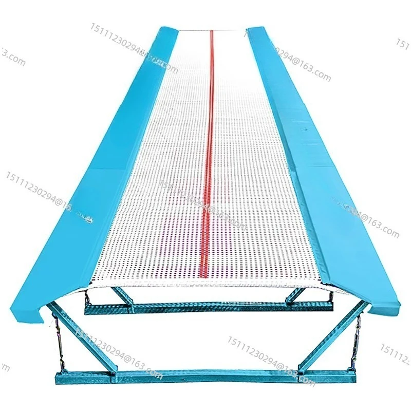 Professional Tumbling Track Trampoline, Long Gymnastic Training Mat for Competition and Practice