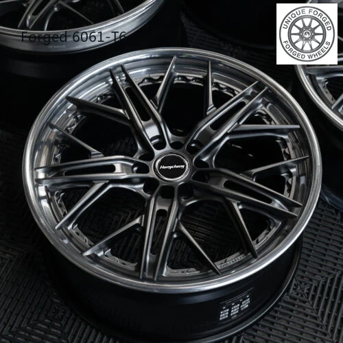 

2026 New Design Customize Forged Aluminum Alloy Wheels 5x112 5x114.3 5x120 2-piece 3-piece Wheels 18 19 20 21 22 24 26 Inch