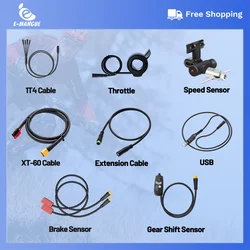 Bafang Mid Drive Motor Gear Shift Sensor Twist Throttle USB Programming Cable Chainwheel Ring Wrench for Bafang/8FUN Motor Kits