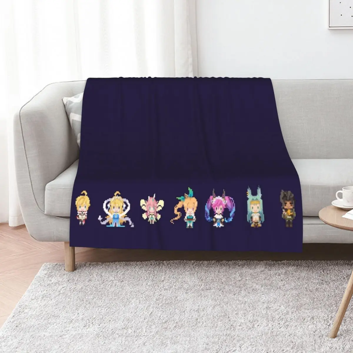 

[ Dragalia Lost ] Main Squad Throw Blanket Blankets For Bed for winter christmas decoration Luxury Designer Blankets