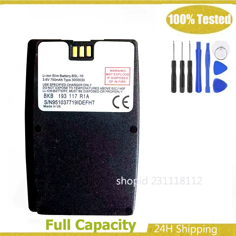 

Аккумулятор BSL-10 для Sony Ericsson T28S T28SC T29 T39 T520 T320 R520 R320 BUS-11