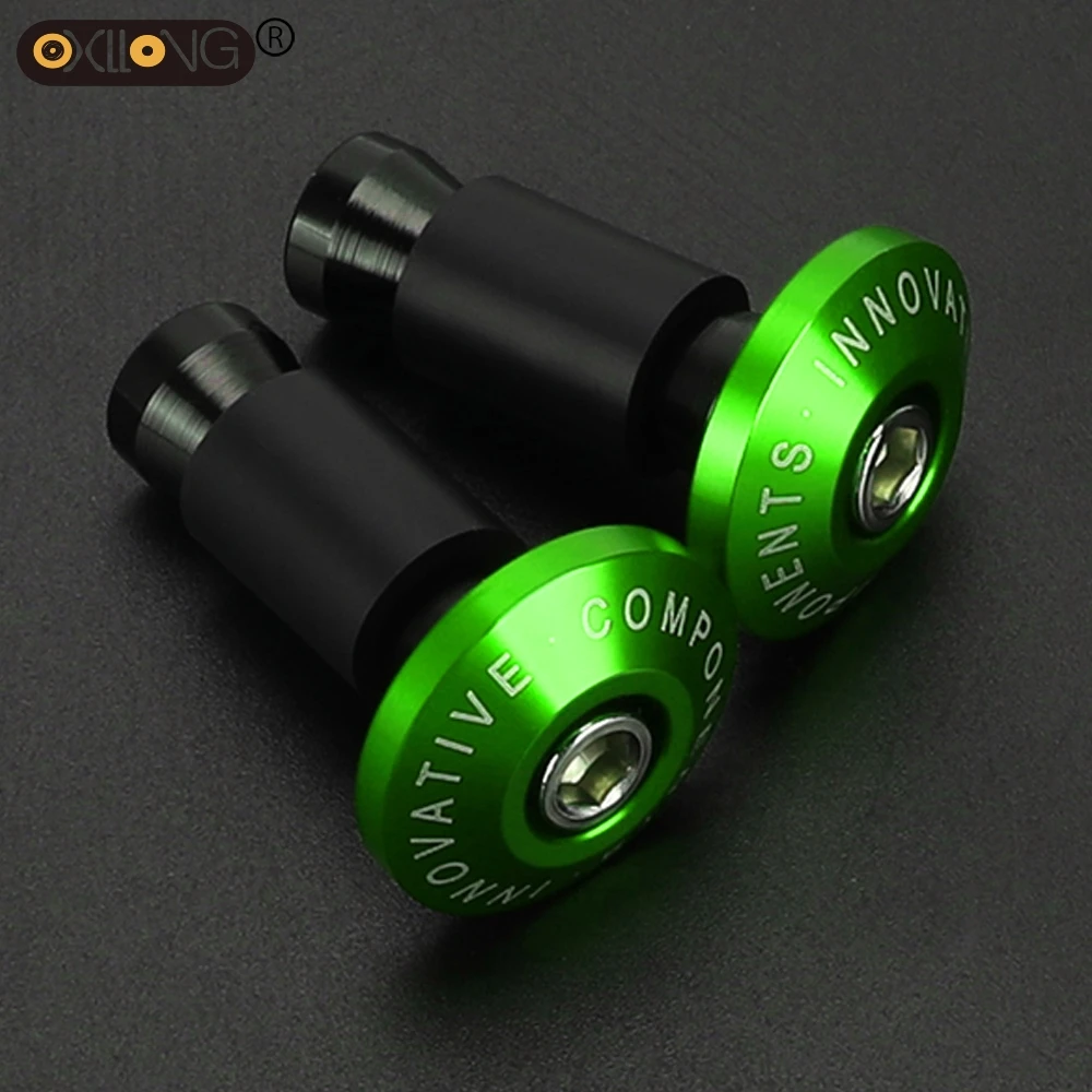 Motorcycle Grips End Handlebar End Cap Plug For Kawasaki KX250 KX250F KX450F KLX450R KX KXF 250 450 250F 450F KLX 450R Dirtbike