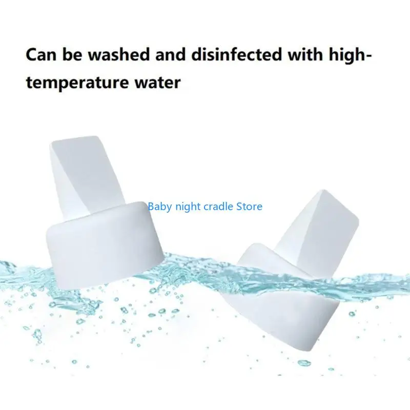 J2FF سيليكون منقار البط صمامات منقار البط المطاطية مرفقة لتحسين شفط مضخة الثدي #3