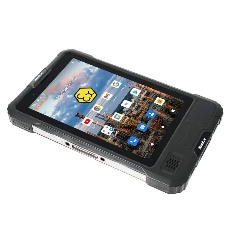 Rugged Android Tablet Intrinsically Safe Panel Explosion Proof Atex Zone1 Tablet 8 Inch Pdas Fingerprint Tablet Pc