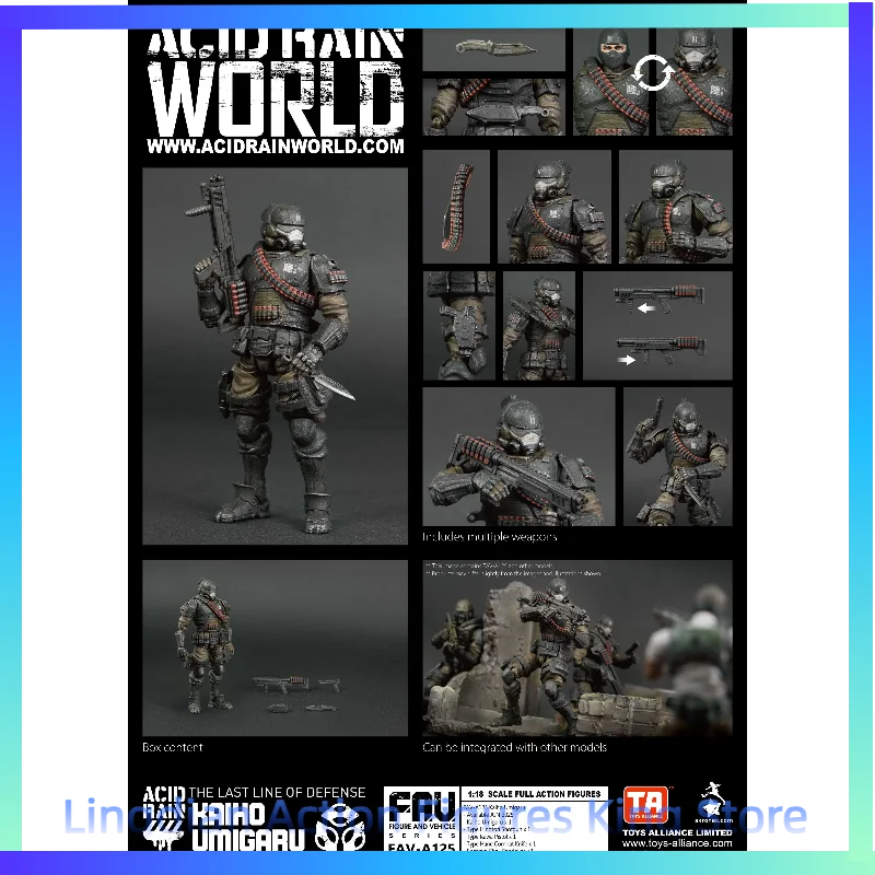 

Фигурка Acid Rain 1/18 FAV-A125 Кайхо Умигару FAV-A126 Кайхо Коммандо, аниме-модель, игрушка