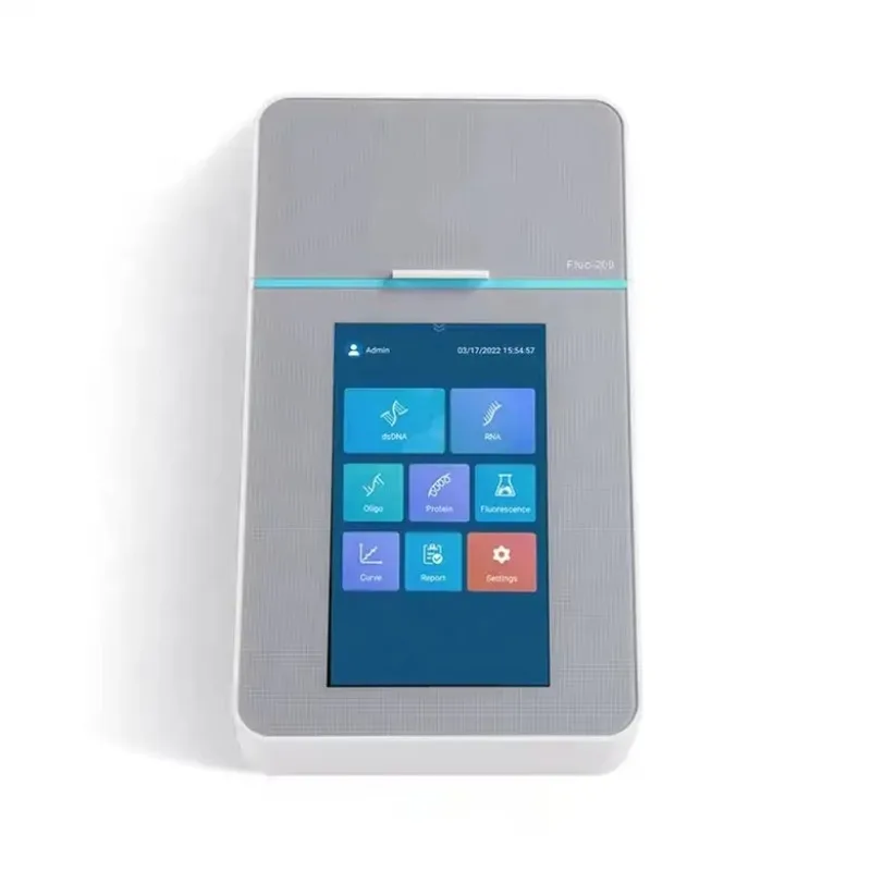 CHINCAN Fluo-200 Fluo-800 Dual Channel Fast Detection Portable Fluorometer for Protein Quantification Measure