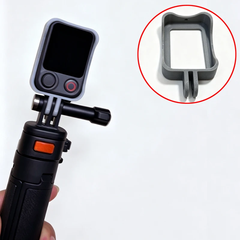 1PCS For DJI Osmo Pocket 4P/FrameTap Screen Remote Fixed Bracket Mounting Frame Dual-Claw Interface Modified Fixing Holder