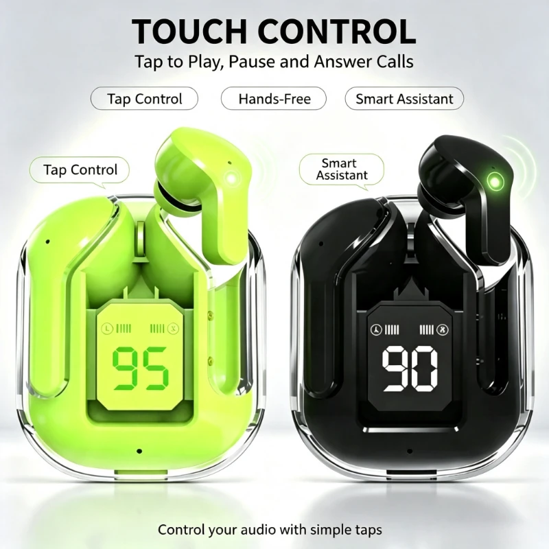 Air31 TWS Bluetooth Wireless In Ear Earbuds 9D Stereo HiFi HandsFree Headset Built In Mic Compatible With IPhone Xiaomi Devices