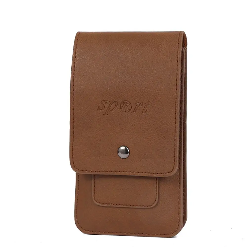 

Large Capacity Mobile Phone Pouch Sport Multi-layer Phone Belt Clip Bag Waterproof Charming Phone Belt Hanging Pouch Men