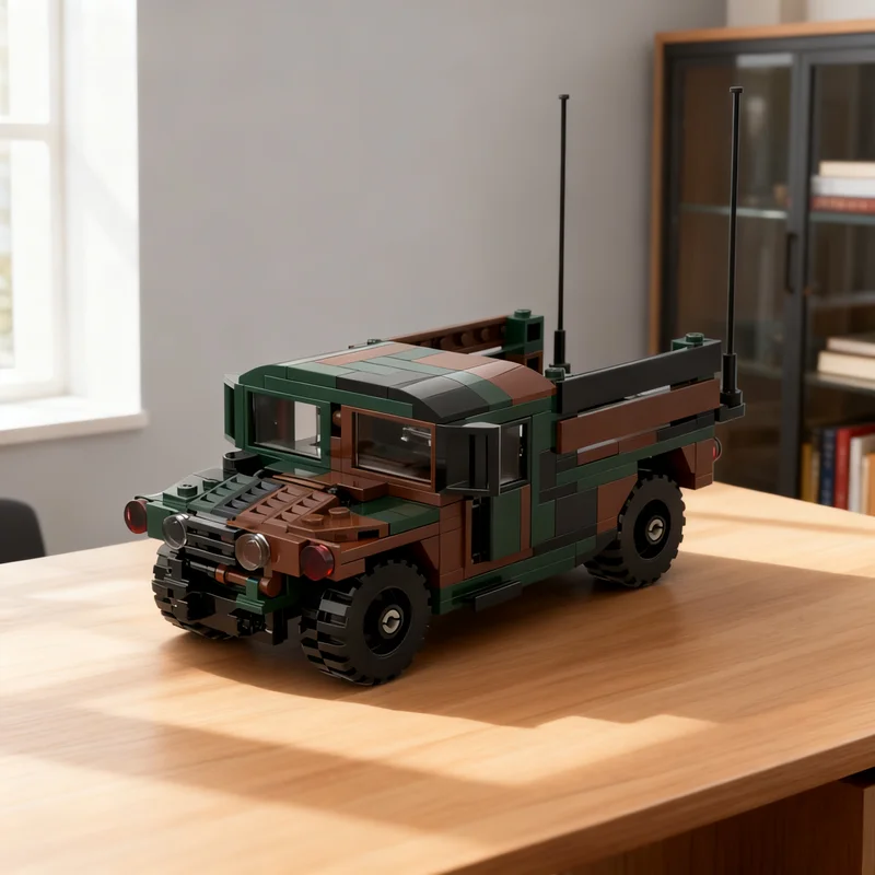 Art Craft Building - 246pcs MOC Cars HMMWV Humvee Hammer
