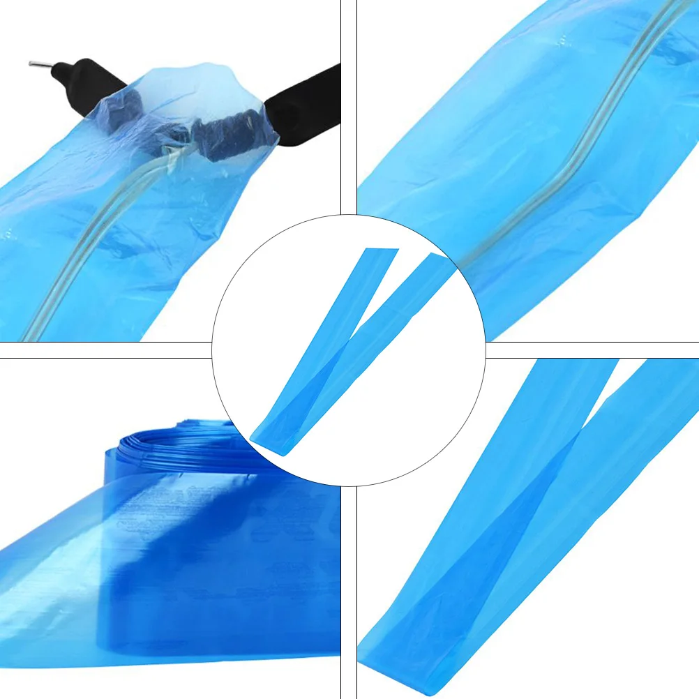 

100 шт. одноразовые зажимы для татуировок, шнуры, рукава, сумки, чистые защитные чехлы для картриджей для тату-машины, зажимы для татуировок, рукава для шнура