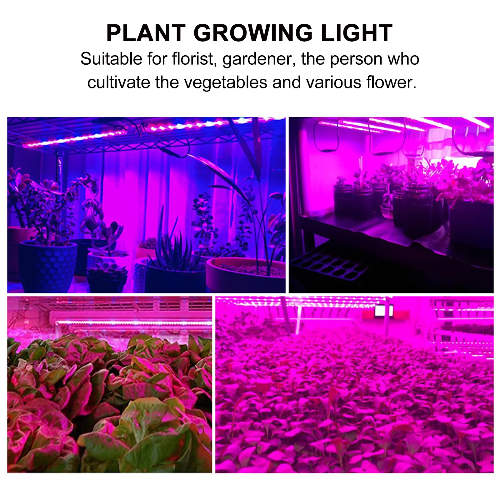 

1 комплект, светодиодный светильник для выращивания растений, полный спектр, комнатные светильники для выращивания растений для дома, сада, балкона, освещение растений, лампа спектра