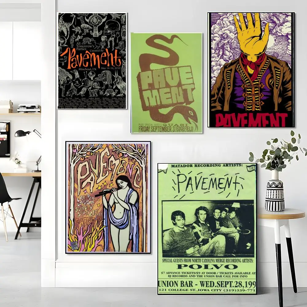 band P-Pavement-T Painting Calligraphy Boho Botanical Decor for Living Room Elegant Home Style