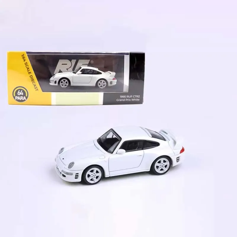 Escala 1:64 1995 RUF CTR2 Carro Esportivo Simulação Liga Modelo de Carro Exibição Estática Brinquedo Colecionável Presente Ornamento Lembrança Decoração