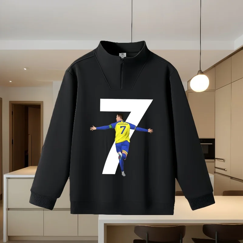 High-End Heavyweight Pure Cotton Sweatshirt, Couple Style