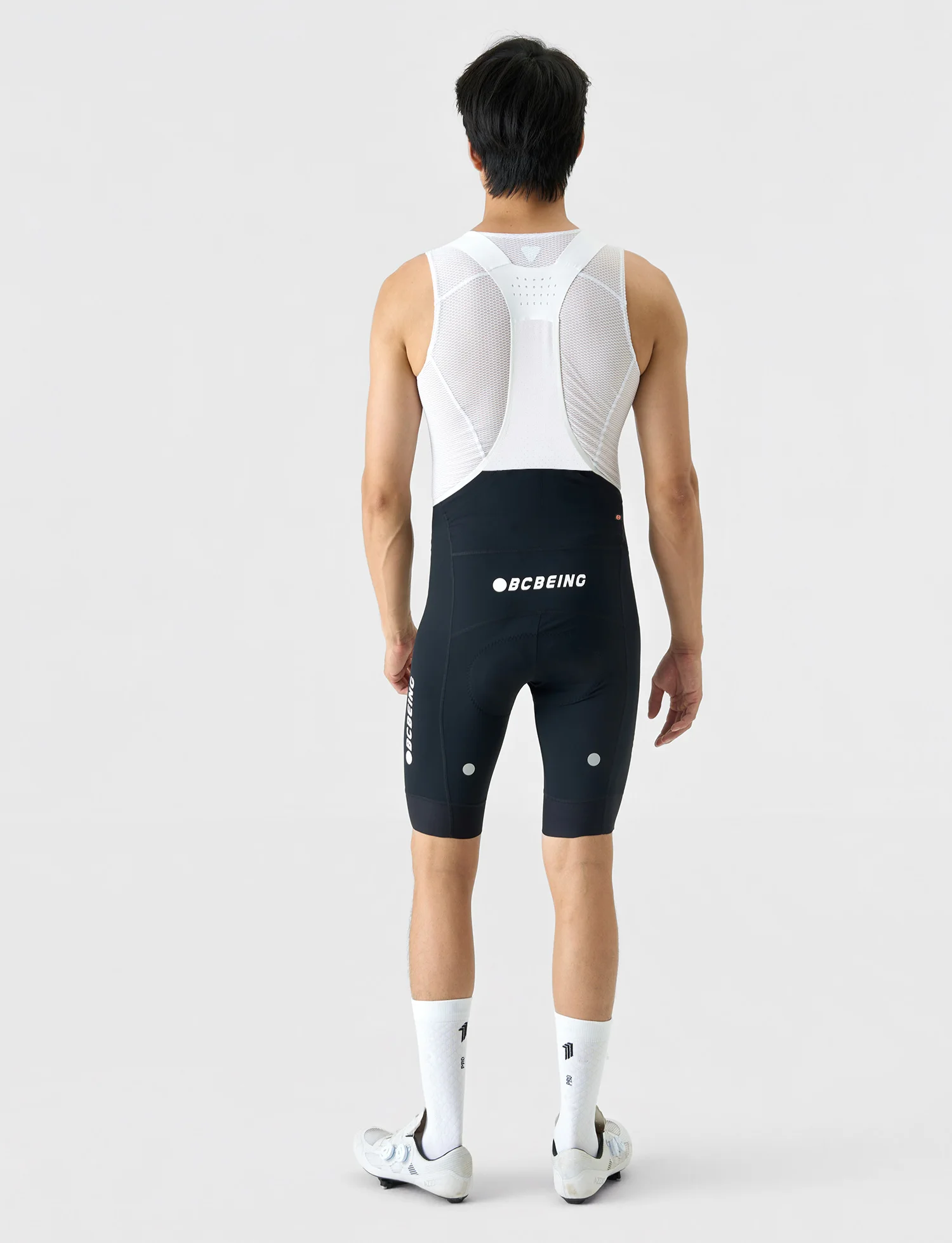 BCBE-ING Herren Pro Race Level Radhose mit Träger 7-Stunden-Elastikpolster Radhose mit hoher Taille 4-Wege-Stretch – Detail 16