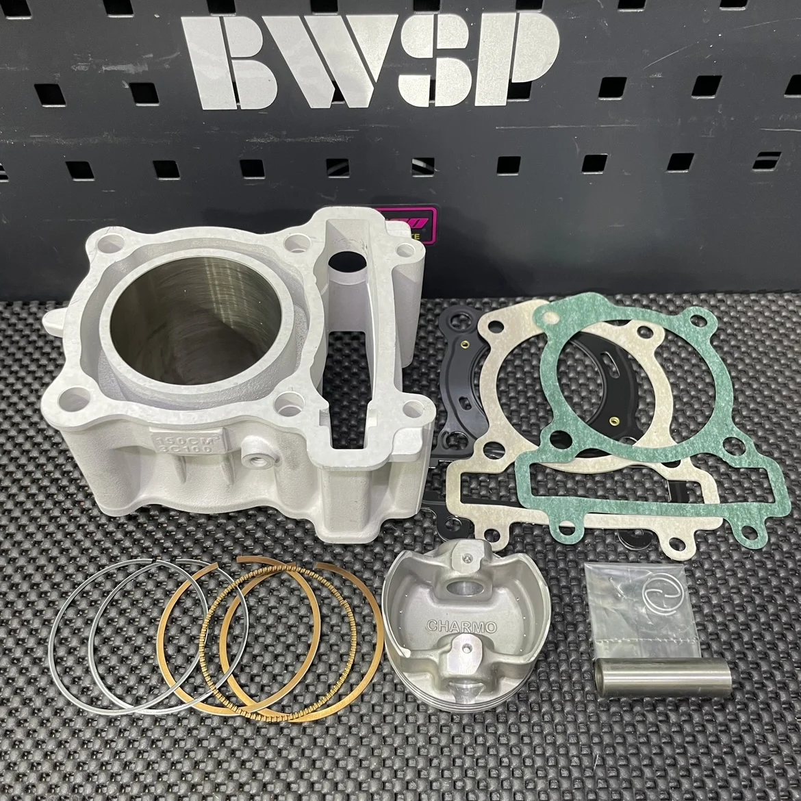 Ceramic Cylinder Kit 61mm For XMAX125 Water Cooling 170cc Set BWSP Racing Engine Parts