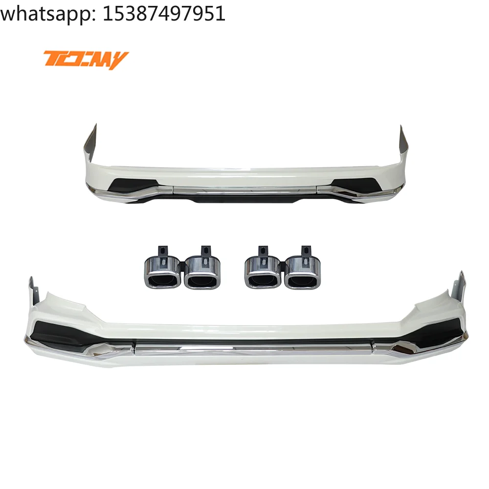 For TDCMY Factory Promotion Front/rear Bumper Kits Dual Pipe Exhaus for Lexus LX570 2017