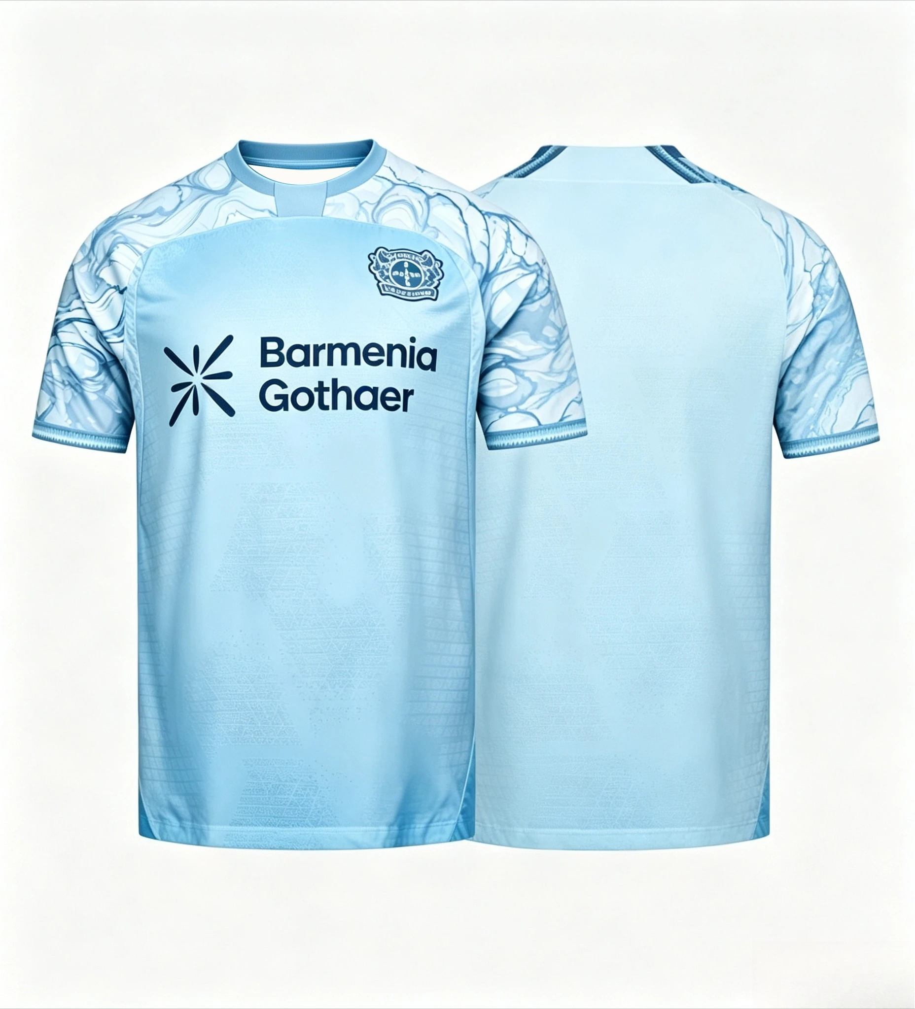 Bayer Leverkusen 26-27 Football Jersey, 3D Printed Quick-Dry Breathable T-Shirt, Men and Women Mesh Football Sports Jersey
