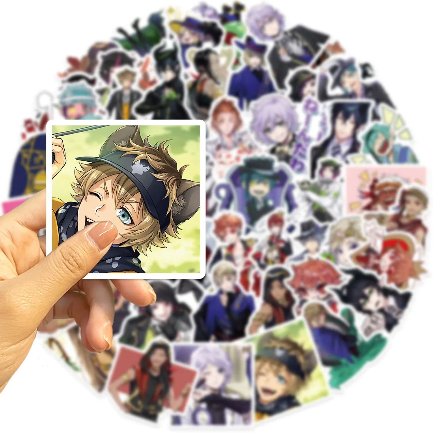 10/50PCS Disney Twisted-Wonderland Sticker Cool Game Cartoon Decal DIY Laptop Phone Guitar Skateboard Cup Car Classic Kid Toys