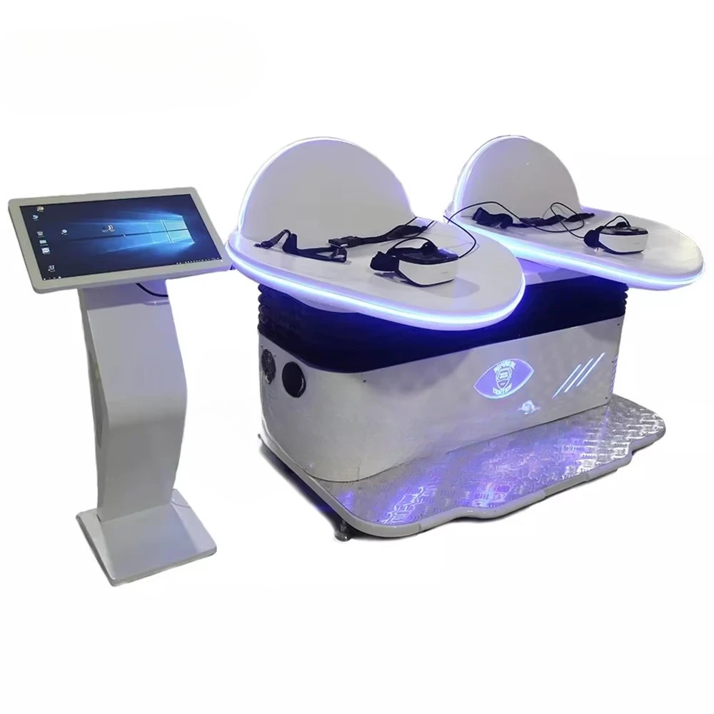 Hot Sale VR Amusement Park Rides Simulador De Realidade Virtual Game Machine VR 2P Slide Simulator