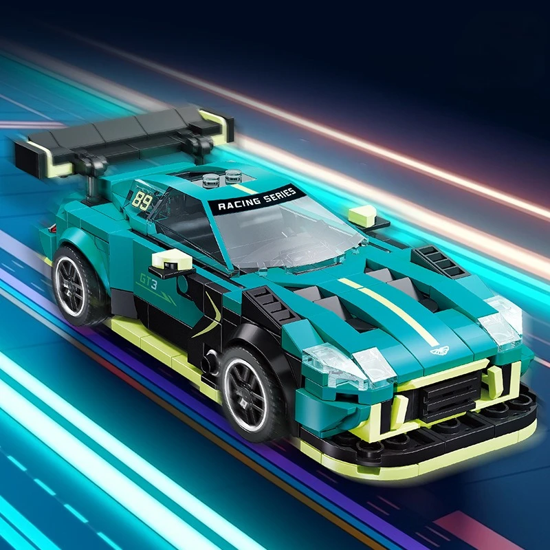 

9181 Asphalt Car GT3 Sports Car Children's educational building Block Toys for boys
