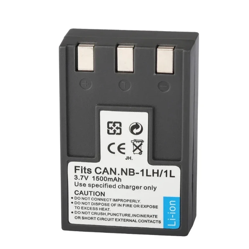 NB-1L NB1LH Battery for Canon Digital S110 ELPH S110 S200 S230 S300 S330 S400 S410 PowerShot 200 100 NB1LH Batteries 1500mAh